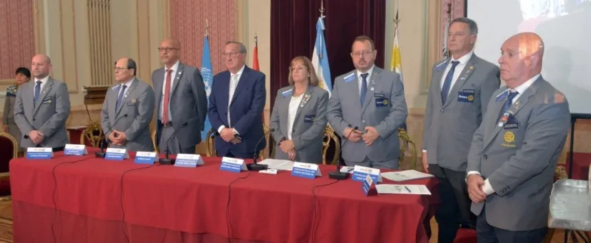 Se celebró en Tandil el acuerdo entre Rotary y la ONU en Tandil. Noticia de Región Mar del Plata