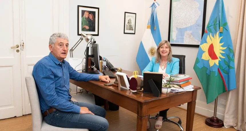 Alvarez Rodríguez recibió a Gustavo Barrera en Villa Gesell. Noticia de Región Mar del Plata