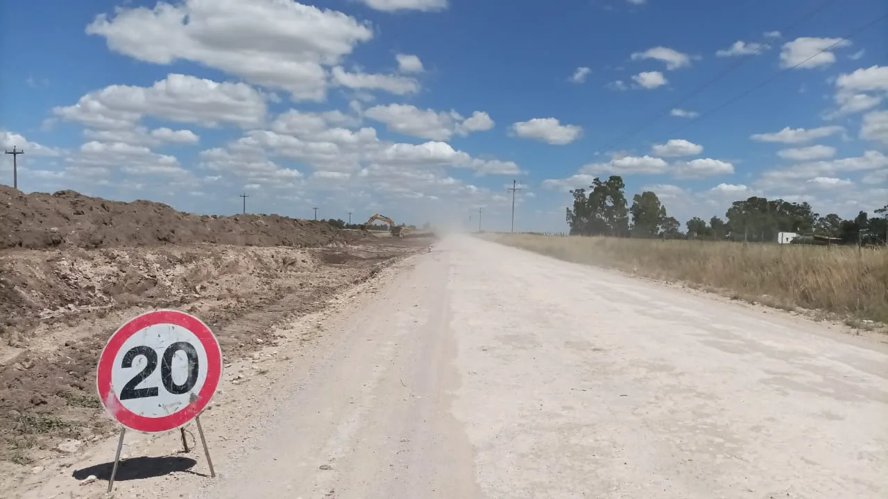 Avanza el alteo de la Ruta 80 entre Claraz – Juan N. Fernández en Necochea. Noticia de Región Mar del Plata