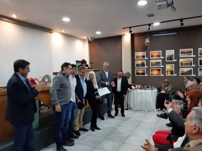 Donsini presentó las refacciones del Colegio de Martilleros en General Pueyrredon. Noticia de Región Mar del Plata