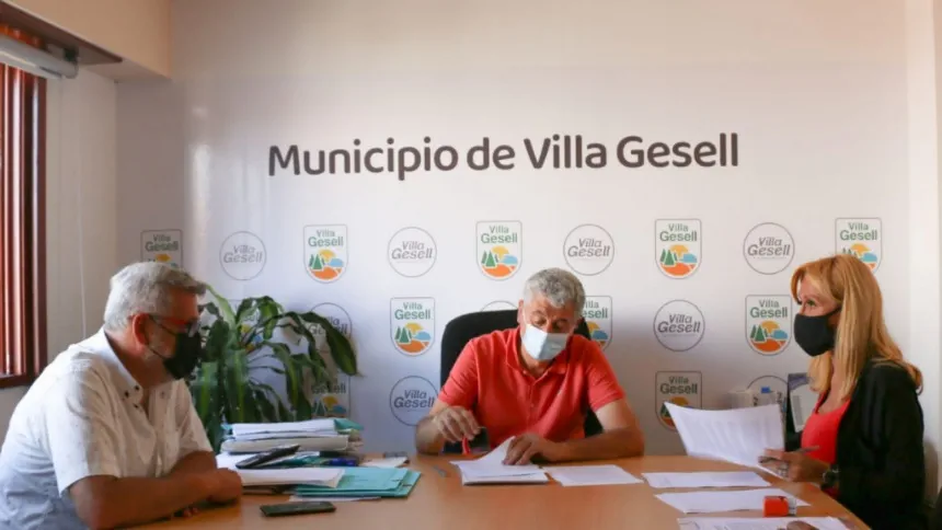 El municipio firmó convenio con la Agencia Nacional de Discapacidad en Villa Gesell. Noticia de Región Mar del Plata