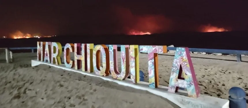 El reclamo por que se esclarezca el incendio en la Reserva de Mar Chiquita en Mar Chiquita. Noticia de Región Mar del Plata