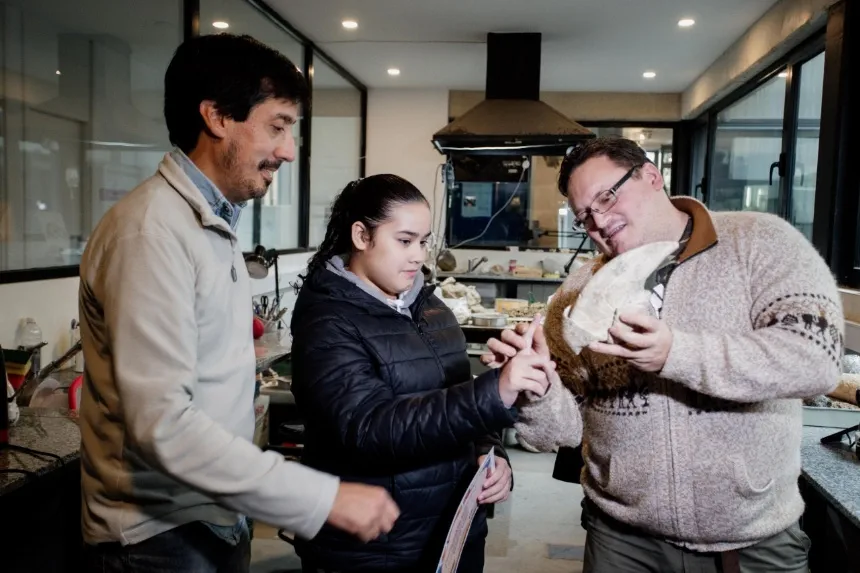 Noticias de Mar del Plata. Encuentran fósil y lo derivan al museo Lorenzo Scaglia