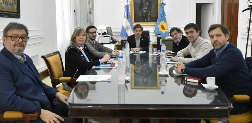 Iparraguirre se reunió con Kicillof por un plan de vivienda para Tandil en Tandil. Noticia de Región Mar del Plata