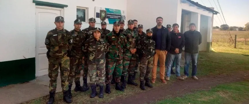 Nuevo puesto del Comando de Patrulla Rural en Mechongué en General Alvarado. Noticia de Región Mar del Plata