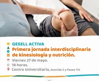Primera jornada interdisciplinaria de kinesiología y nutrición en Villa Gesell. Noticia de Región Mar del Plata