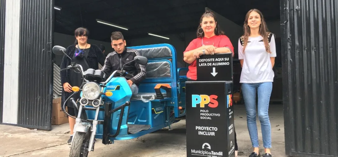 Proyecto laboral inclusivo que aporta al sistema de reciclaje en Tandil. Noticia de Región Mar del Plata