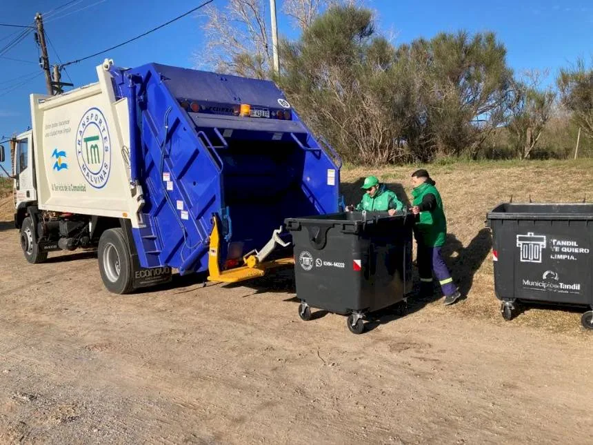 Noticias de Tandil. Se pone en marcha el sistema de recolección de residuos en contenedores