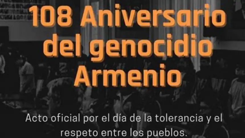 Noticias de Mar del Plata. Armenios conmemoran el 108º aniversairo del primer genocidio del siglo XX