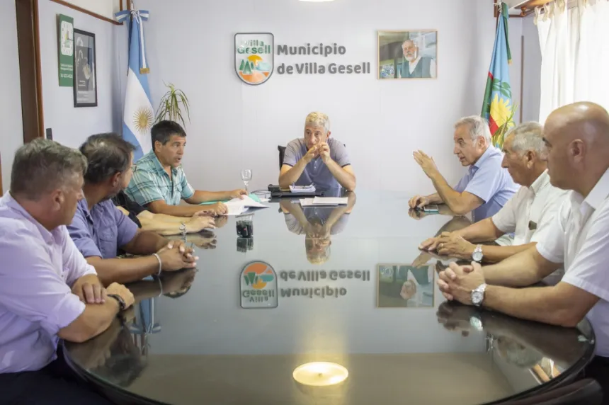 Noticias de Villa Gesell. El municipio firmó convenio con la Cooperativa Eléctrica