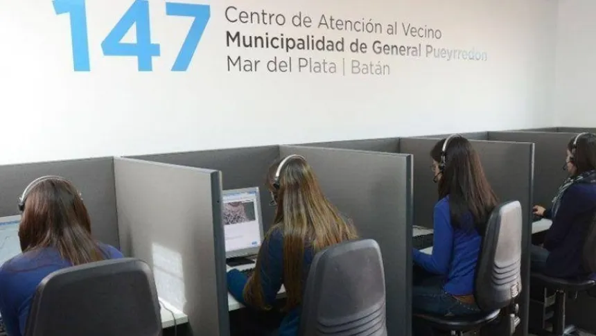 Hace más de diez años que a los vecinos los atiende un call center en General Pueyrredon. Noticia de Región Mar del Plata