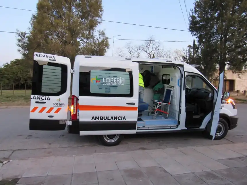 Noticias de Loberia. Nueva ambulancia para San Manuel