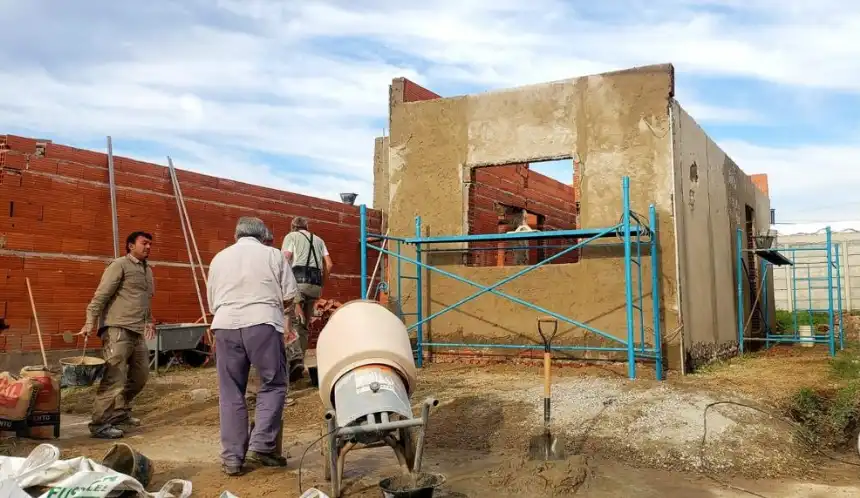 Noticias de Tandil. Plan de autoconstrucción de viviendas en La Movediza