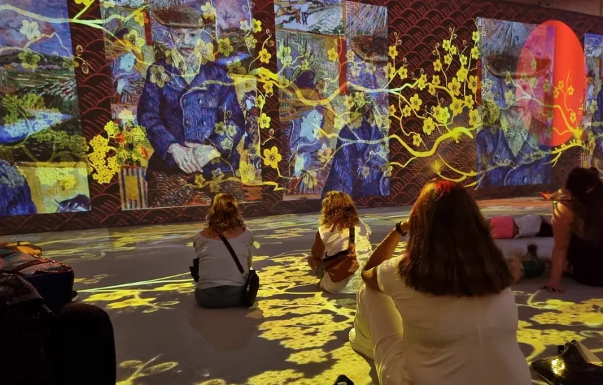 Van Gogh Immersive Art Experience es una de las grandes propuestas del verano marplatense en General Pueyrredon. Noticia de Región Mar del Plata