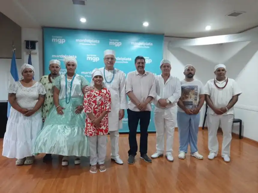 Noticias de Mar del Plata. 40ta ceremonia en honor a Iemanjá se presentó en el EMTURyC