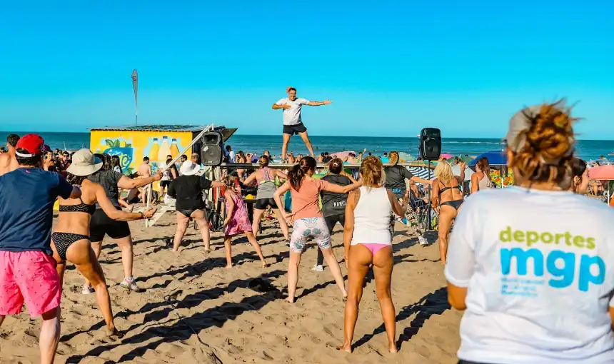 Noticias de Mar del Plata. Actividades deportivas y recreativas para disfrutar en la Playa del EMDER