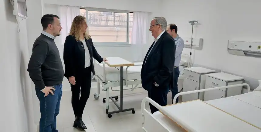 Noticias de Tandil. Avanza la renovación en el Hospital Ramón Santamarina