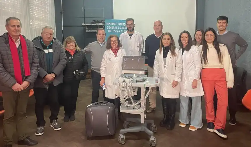 Noticias de Regionales. Banco Galicia dona equipamiento al Hospital Regional