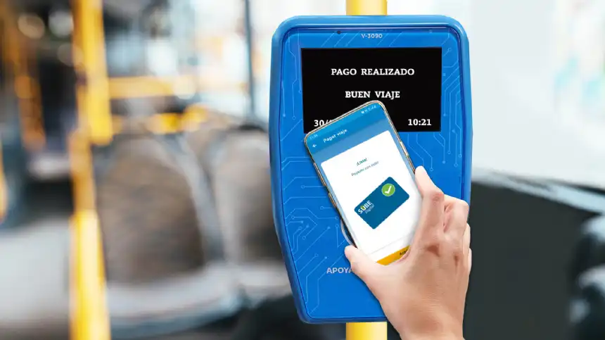 Noticias de Necochea. Comenzó a implementarse la SUBE Digital para abonar el pasaje de colectivo con el celular