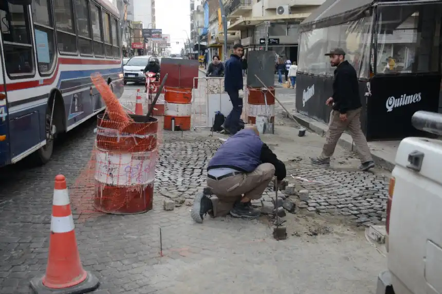 Noticias de Tandil. Continúan las obras de para mejorar la infraestructura vial