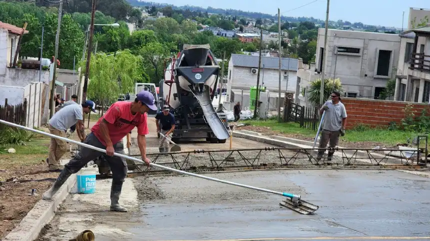 Noticias de Tandil. El Municipio continúa con el plan de pavimentación