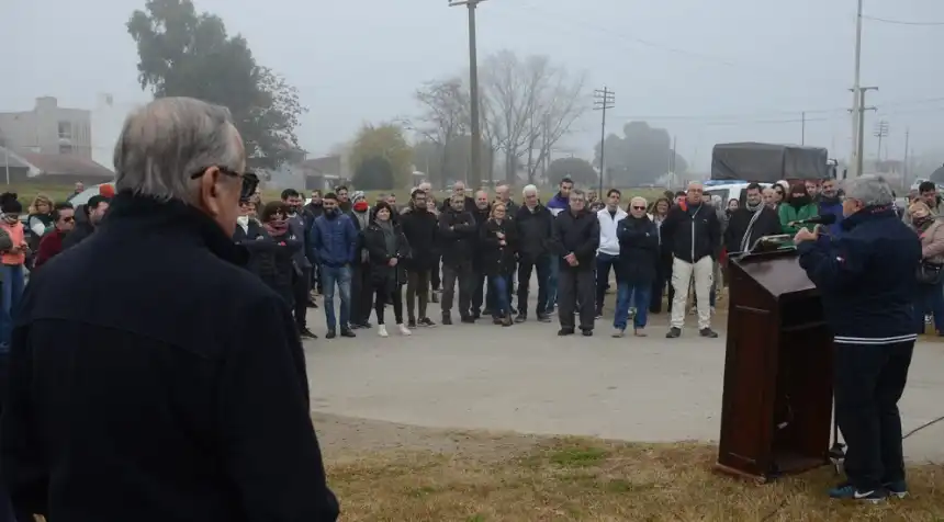 Noticias de Tandil. Homenaje al concejal Hugo Escribano