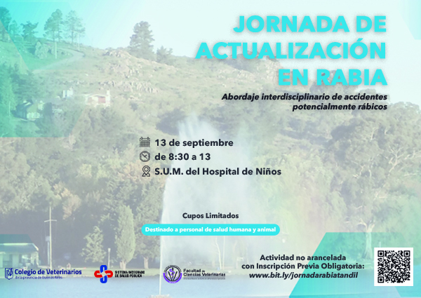 Noticias de Tandil. Jornada de acrtualización en rabia