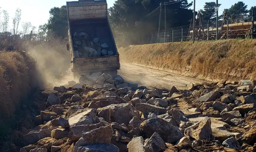 Noticias de Tandil. Obra para mejorar seguridad en cruce vial con ruta 226