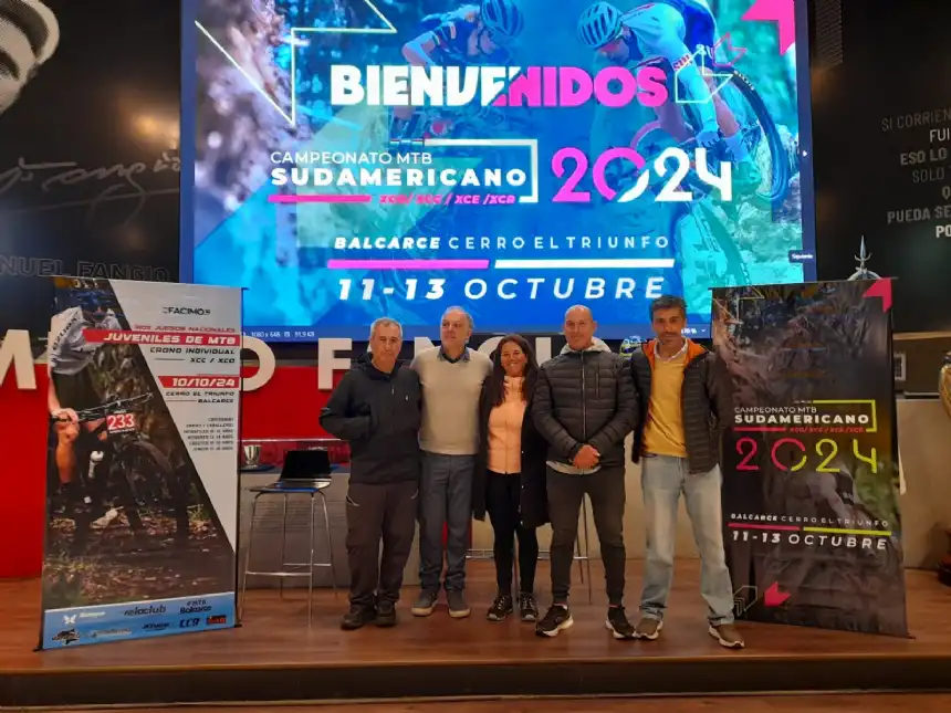 Noticias de Balcarce. Se presentó en Campeonato Sudamericano de Mountain Bike