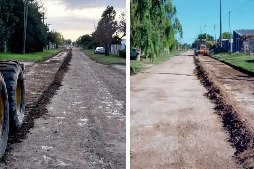 Noticias de Necochea. Tareas del Emsur para seguir manteniendo la red vial urbana