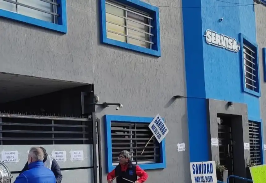 Noticias de Mar del Plata. Trabajadores de la salud inician medidas de fuerza contra SERVISA por hostigamiento y despidos