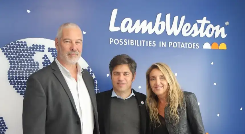 Noticias de Mar del Plata. Axel Kicillof recorrió la nueva planta de Lamb Weston en Mar del Plata Noticias de Mar del Plata. Axel Kicillof recorrió la nueva planta de Lamb Weston en Mar del Plata