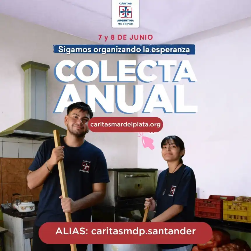 Noticias de Mar del Plata. Cáritas lanza su Colecta Anual 2025 Noticias de Mar del Plata. Cáritas lanza su Colecta Anual 2025