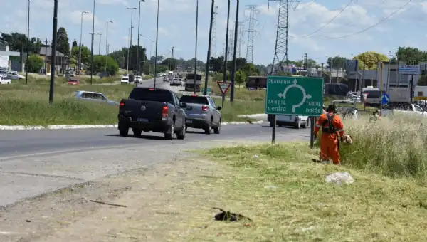 Tandil. Corredores Viales comenzó el mantenimiento en la Ruta 226 tras el reclamo del Municipio de Tandil