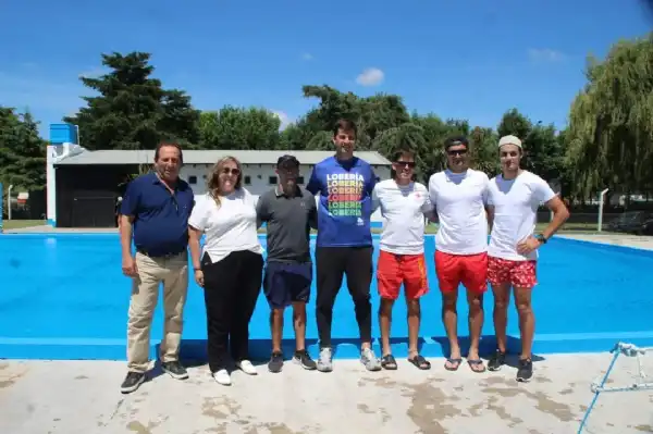 Loberia. El natatorio de San Manuel ya funciona a pleno