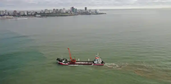 General Pueyrredon. Finalizan el dragado más importante del Puerto de Mar del Plata