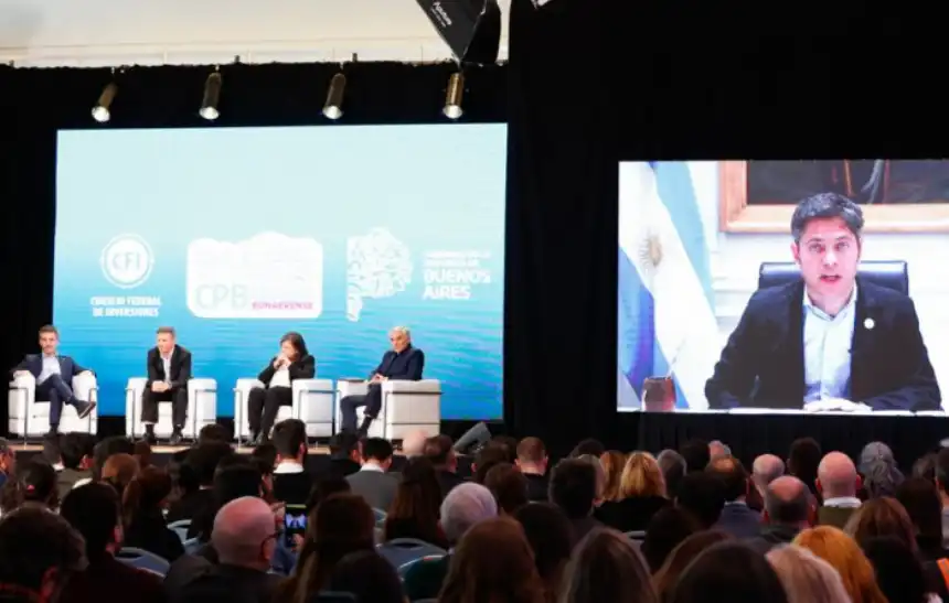 Noticias de Regionales. Kicillof denunció un plan sistemático contra la industria en el Congreso Productivo Bonaerense