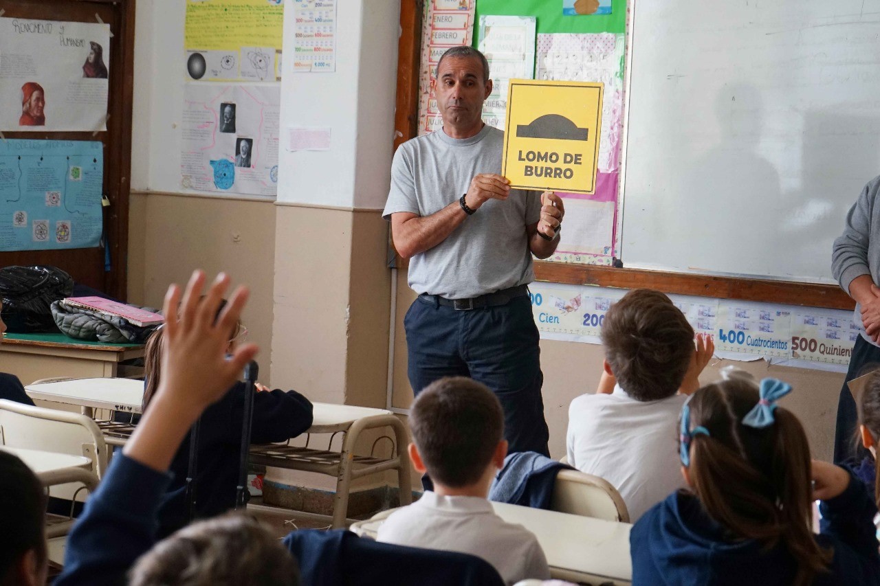 Noticias de Necochea. La educación vial sigue llegando a las escuelas como una estrategia integral de prevención Noticias de Necochea. La educación vial sigue llegando a las escuelas como una estrategia integral de prevención