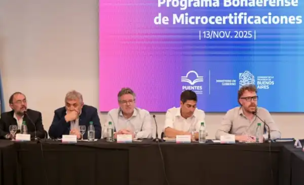 La Provincia impulsa educación flexible con microcertificaciones