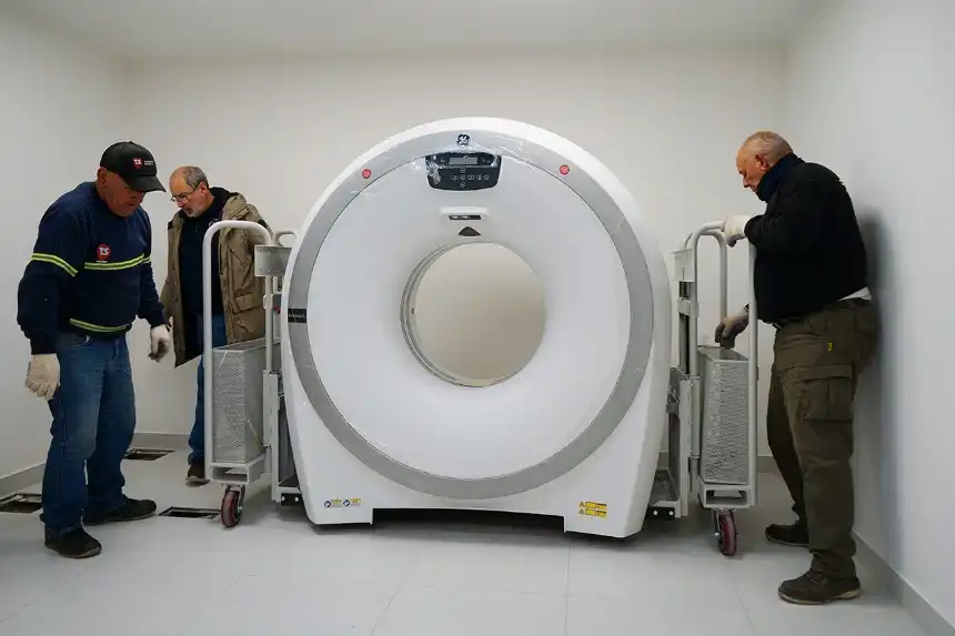 Noticias de Necochea. Llegó el tomógrafo para el hospital municipal Noticias de Necochea. Llegó el tomógrafo para el hospital municipal
