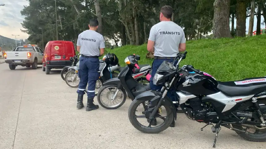 Noticias de Balcarce. Motos los operativos de control no se detienen y serán más rigurosos