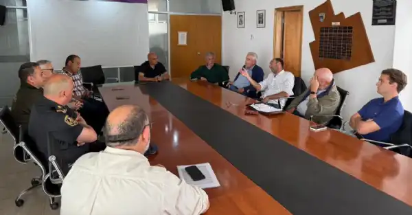Balcarce. Reunión institucional en Balcarce para coordinar medidas de seguridad