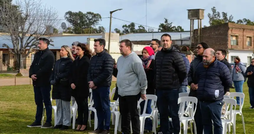 Noticias de Necochea. Rojas encabezó el acto aniversario de Claraz