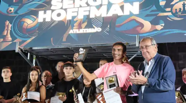 Tandil. Sergio Hoffman ganó el Movediza de Plata en la Fiesta del Deporte de Tandil