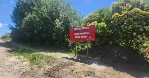 Tandil. Tandil advierte sobre el peligro de bañarse en cavas