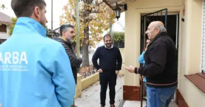 General Pueyrredon. ARBA visita hogares para otorgar beneficios a jubilados