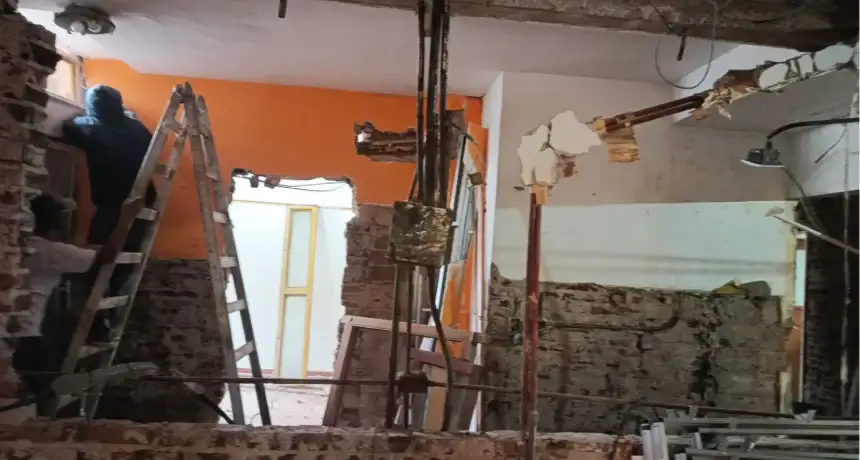 Noticias de Balcarce. Avanzan obras en el hospital de Balcarce Noticias de Balcarce. Avanzan obras en el hospital de Balcarce