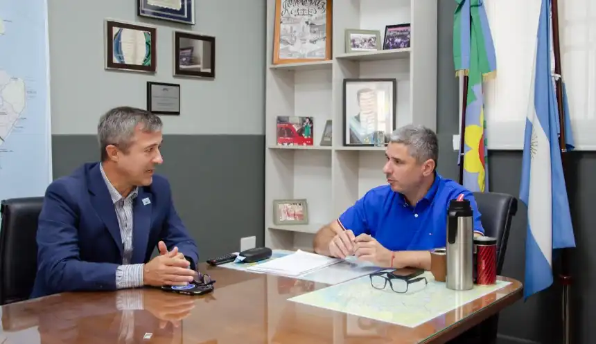 Noticias de Loberia. Barrena gestionó ante Vialidad obras para Lobería