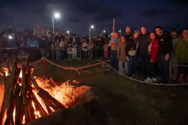 Turismo. Camet Norte celebró la Fiesta del Fogón con gran convocatoria
