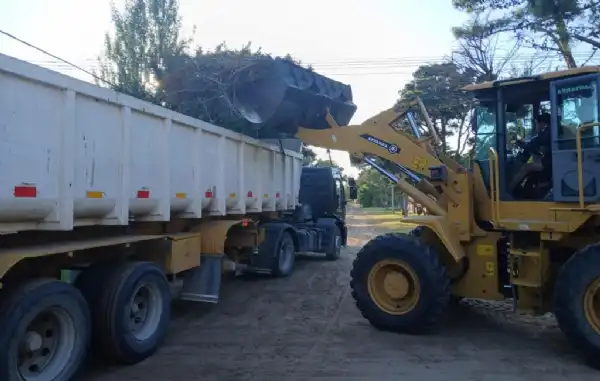 Villa Gesell. Concluyó el operativo de limpieza en la zona norte de Gesell